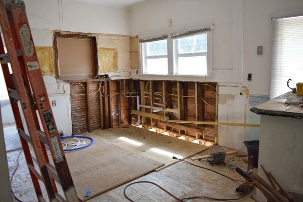 Bathroom Demolition in Longview