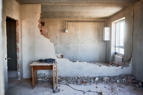 Wall Demolition in Longview
