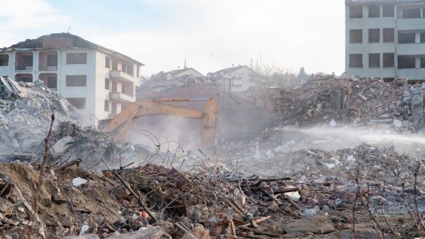 Apartment Demolition in Longview
