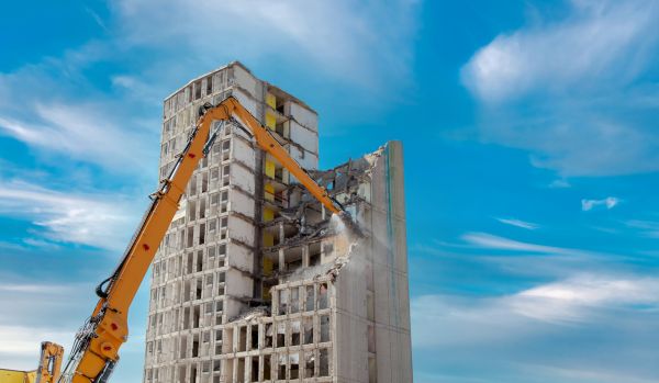 Commercial Building Removal in Longview