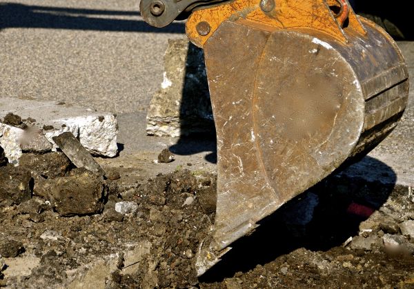 Cement Pad Demolition in Longview